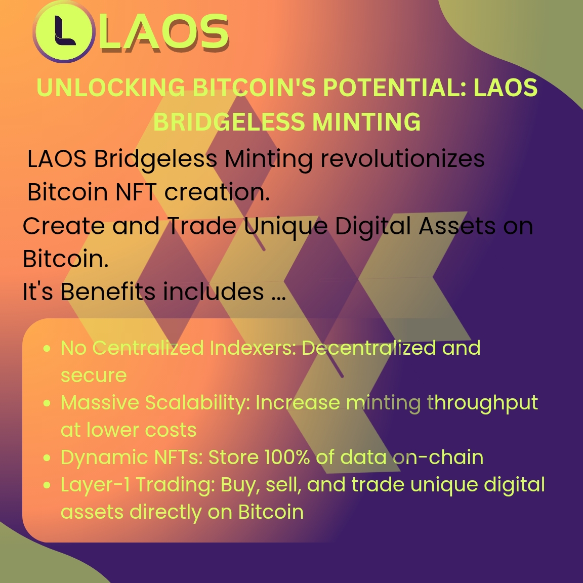 LAOS community design