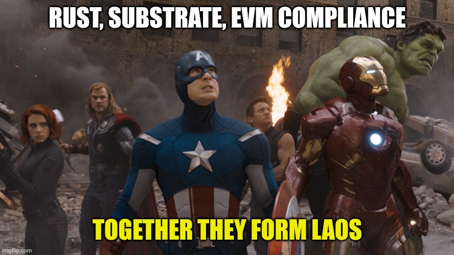 LAOS community meme